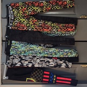 5 pairs of Zumba leggings